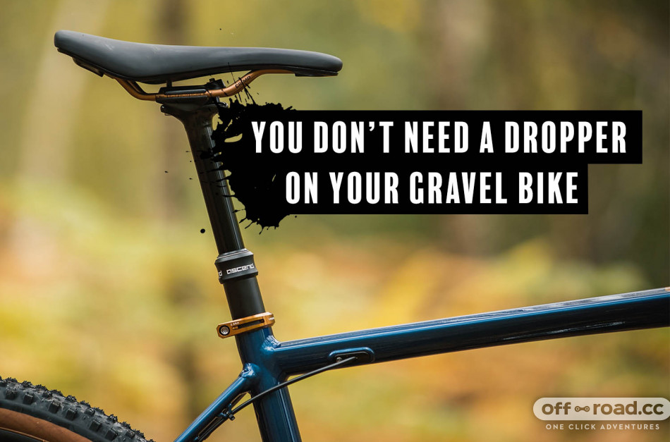 Dropper post on gravel hot sale bike